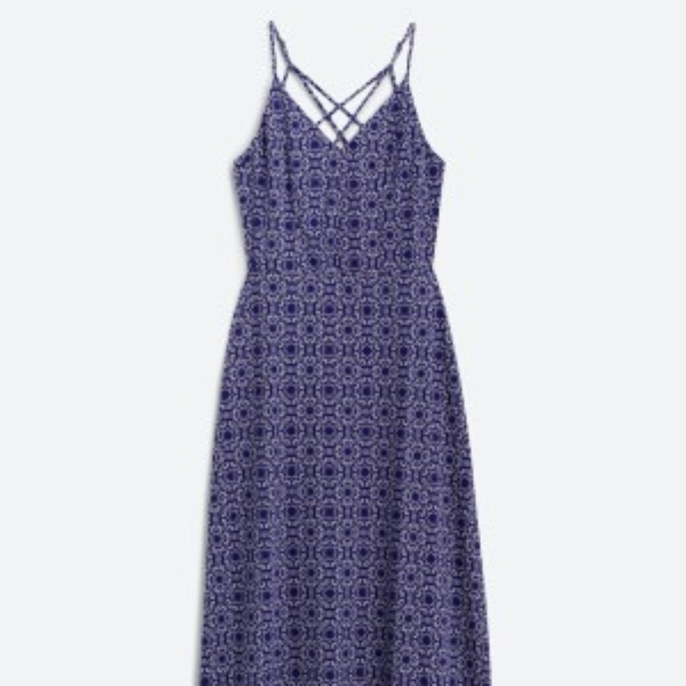 MARKET & SPRUCE Alisha Knit Strappy Back Maxi Dress